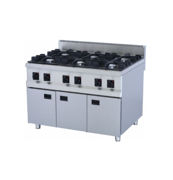 Kuzine Altı Dolaplı 6'Lı Ocak