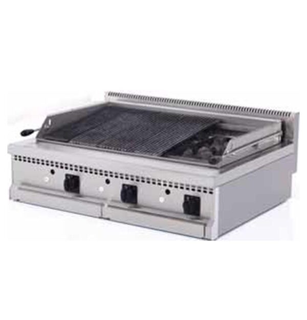 Set Üstü Lava Taşlı Izgara 3'lü