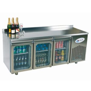 Tezgah Tip Cam Kapılı Buzdolabı